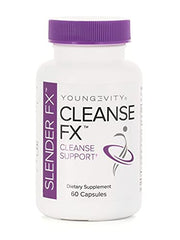 Label closeup with Youngevity branding and natural wellness focus