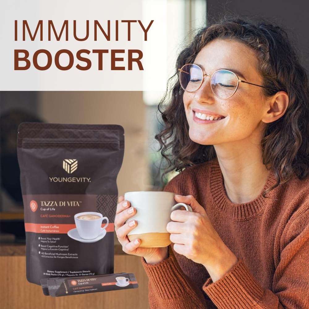 Iced brew: Youngevity Ganoderma coffee stick makes a refreshing cold coffee
