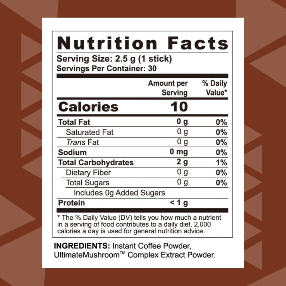 Packaging back shows vegan and allergen-free notes for Youngevity Ganoderma coffee sticks