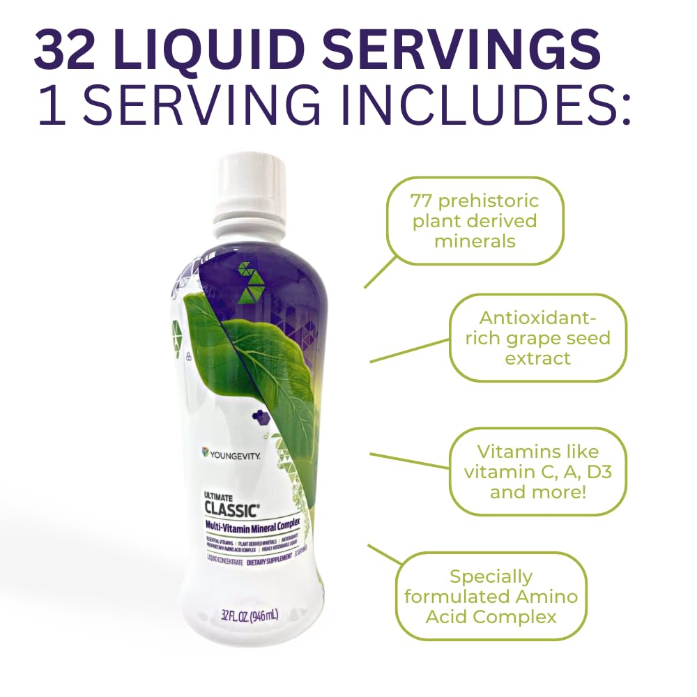 Youngevity Ultimate Classic grape seed extract for antioxidant content