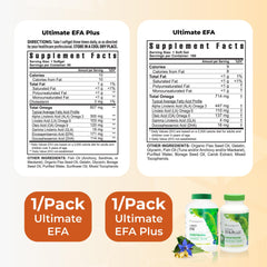 Youngevity Ultimate EFA 60 soft-gels bottle, essential fatty acids.