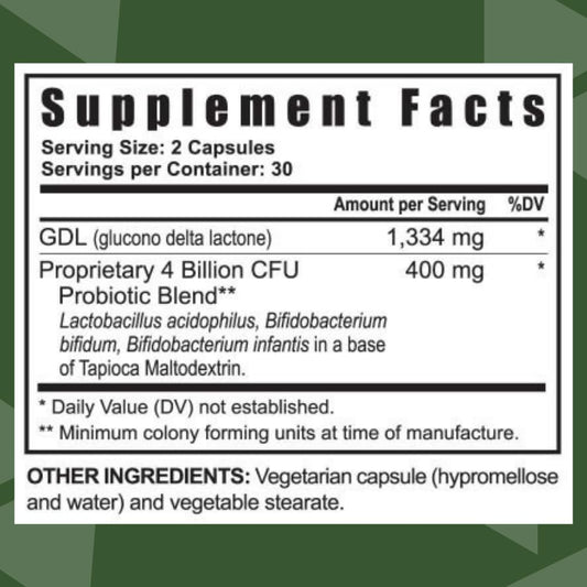 Youngevity Ultimate Flora FX capsules close-up for easy daily intake.