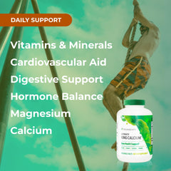 Youngevity Ultimate King Calcium serving shot with glass of water for easy intake.