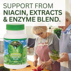 Nattokinase component visible in Youngevity Niacin Plus formula.