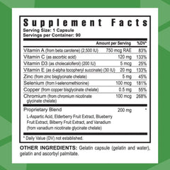 Youngevity Ultimate Selenium capsules close-up showing 100 mcg per capsule