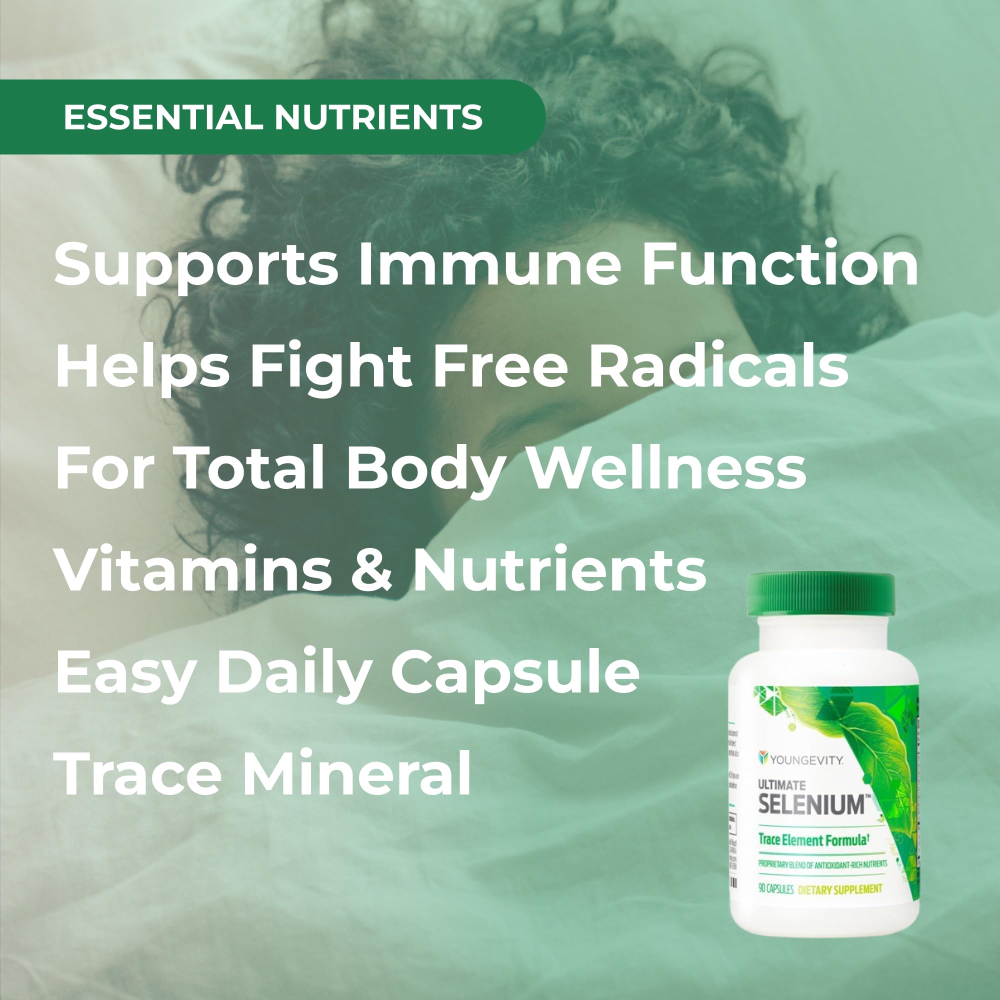 Youngevity blend of vitamins and minerals for balanced nutrient utilization.