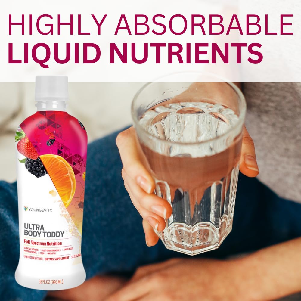 Measuring spoon indicates precise daily dosing for consistency.