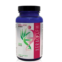Youngevity XeraFem bottle front showing packaging for daily hormonal support