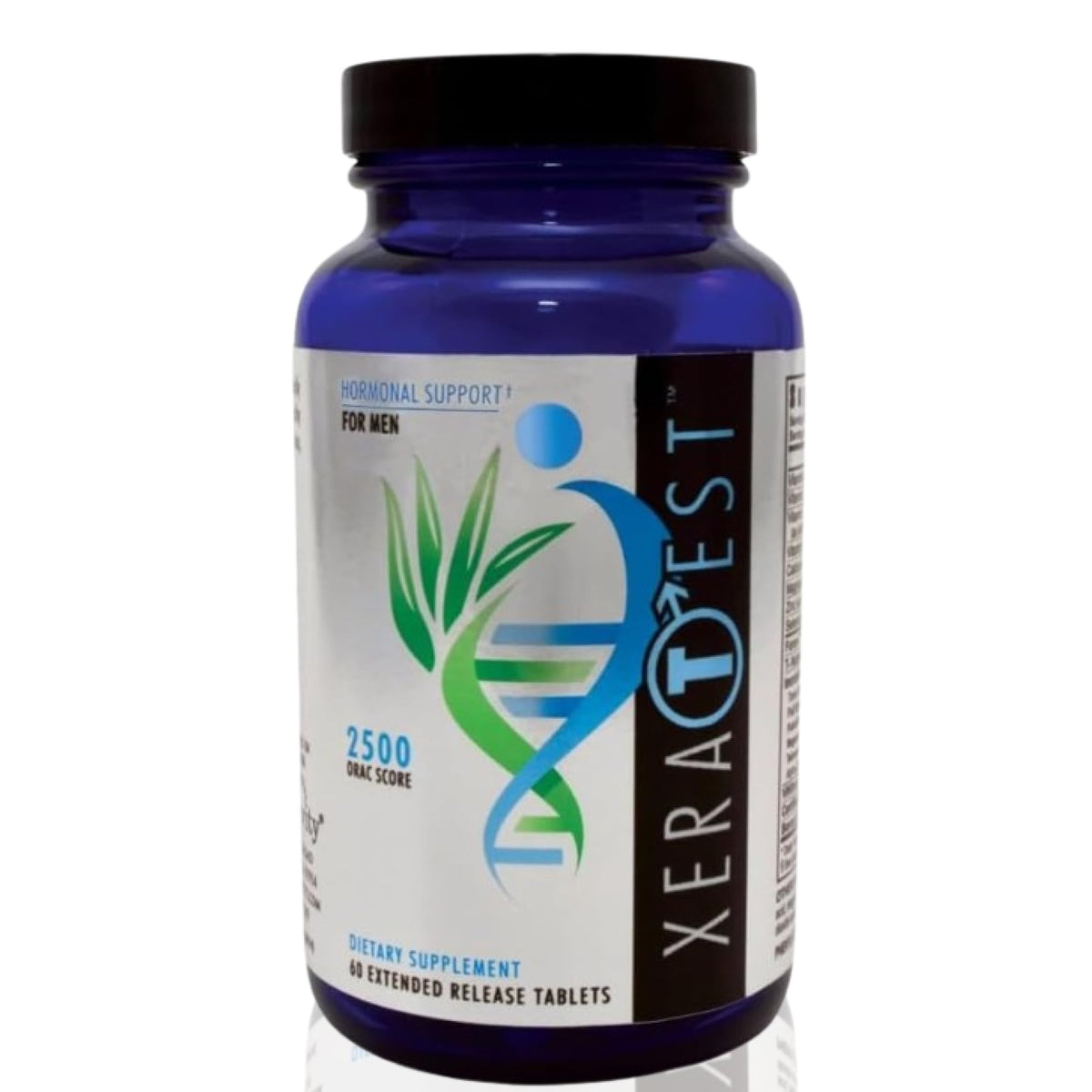 Youngevity XeraTest bottle front showing hormone-free male wellness formula.