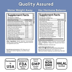 Youth & Tonic label close-up, highlighting clean ingredients and GMP-certified manufacturing.