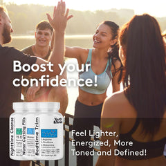 Youth & Tonic Bedtime Trim capsule bottle shown for overnight recovery and restful sleep