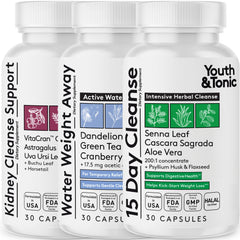 Youth & Tonic Complete Detox bottle for daily wellness.