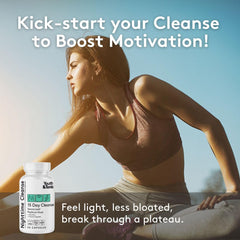 Youth & Tonic water weight pills display highlighting reduced bloating and lightness.