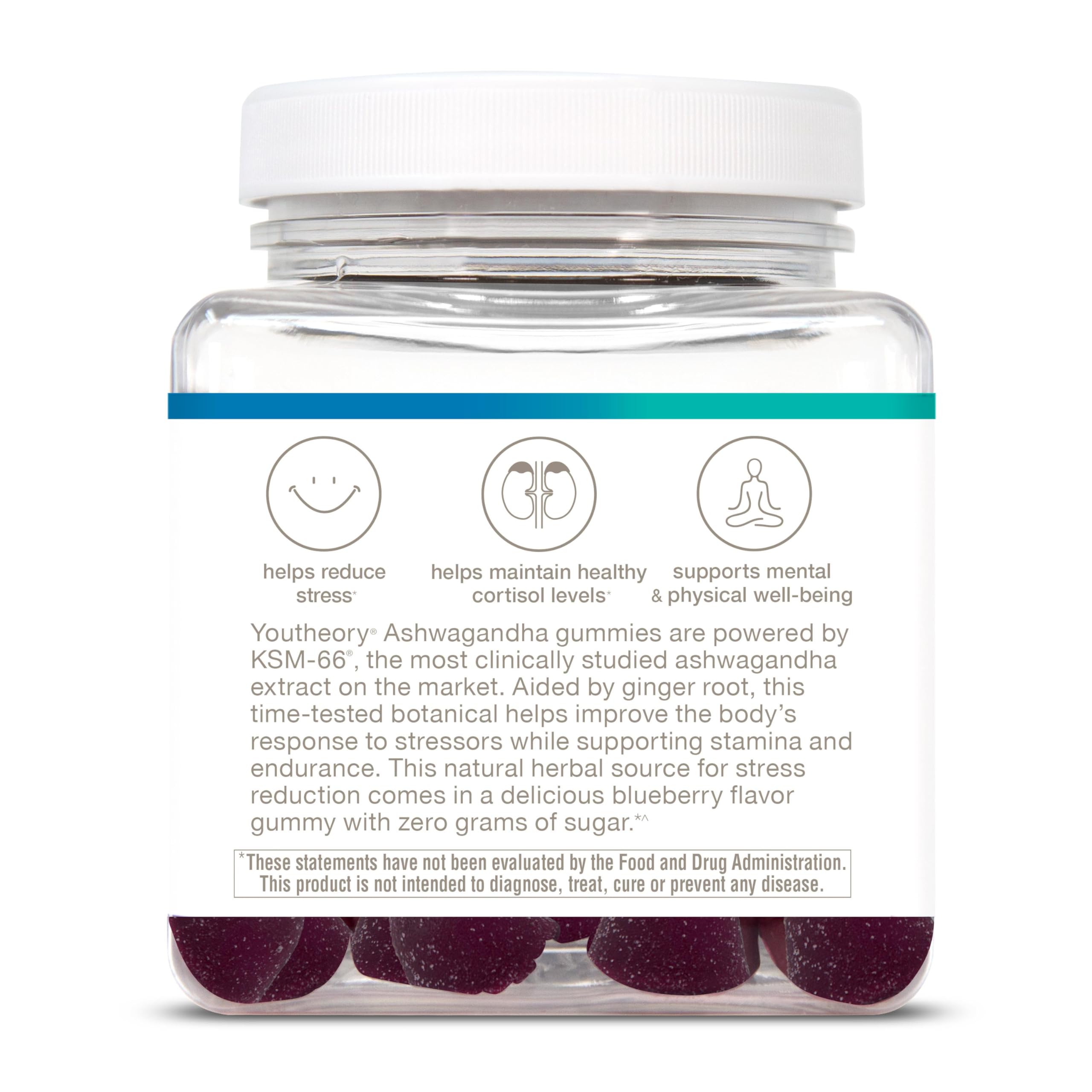 Blueberry-flavored gummies capture a tasty daily ritual for focus