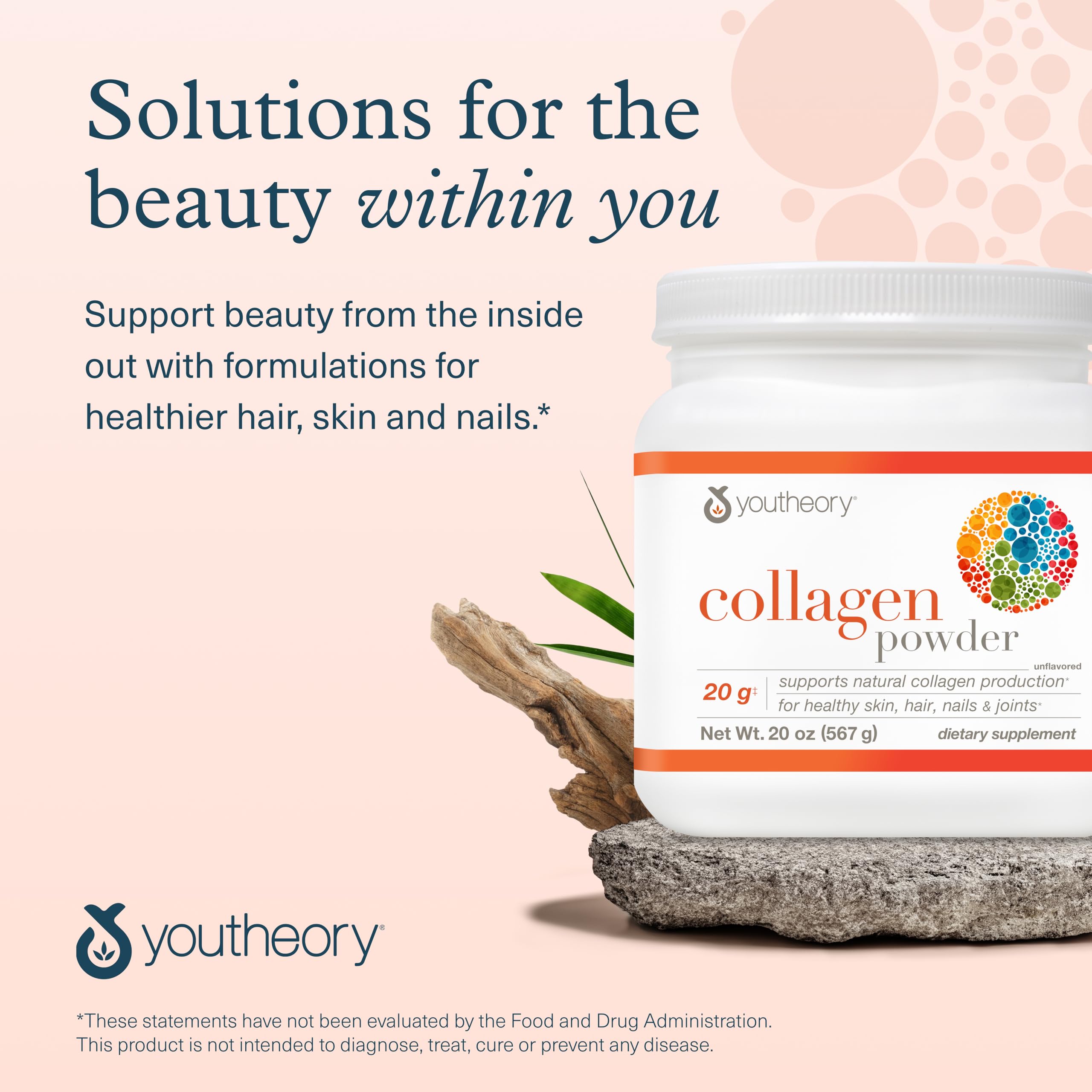 Youtheory collagen powder unflavored; versatile daily supplement