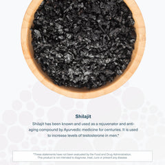 Youtheory Men's Shilajit dispensing cap for convenient daily intake