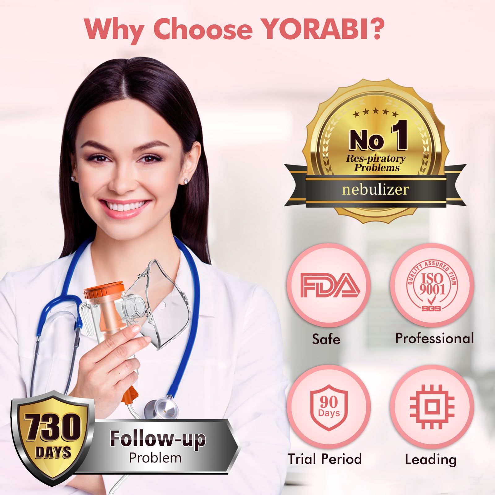 YOUXTU child mask designed for gentle, kid-friendly nebulization