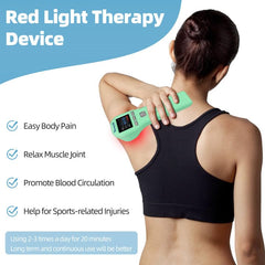 Yoveck knee area therapy with red and near infrared light for relief