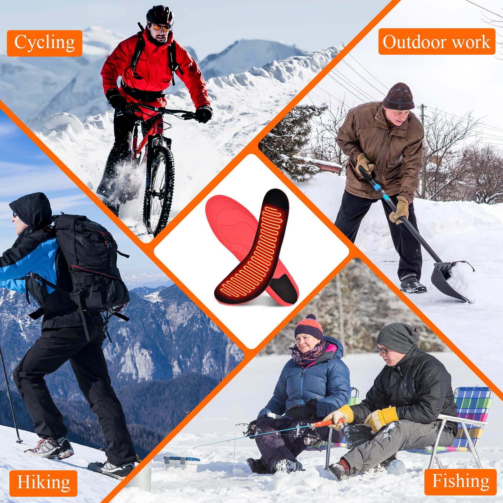 YPJIAJV all-season warmth in snow-ready footwear for skiing or hunting.
