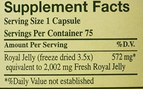 YS Eco Bee Farms freeze-dried royal jelly packaging highlighting freshness.