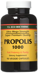 YS Eco Bee Farms Propolis 1000 bottle front for daily use