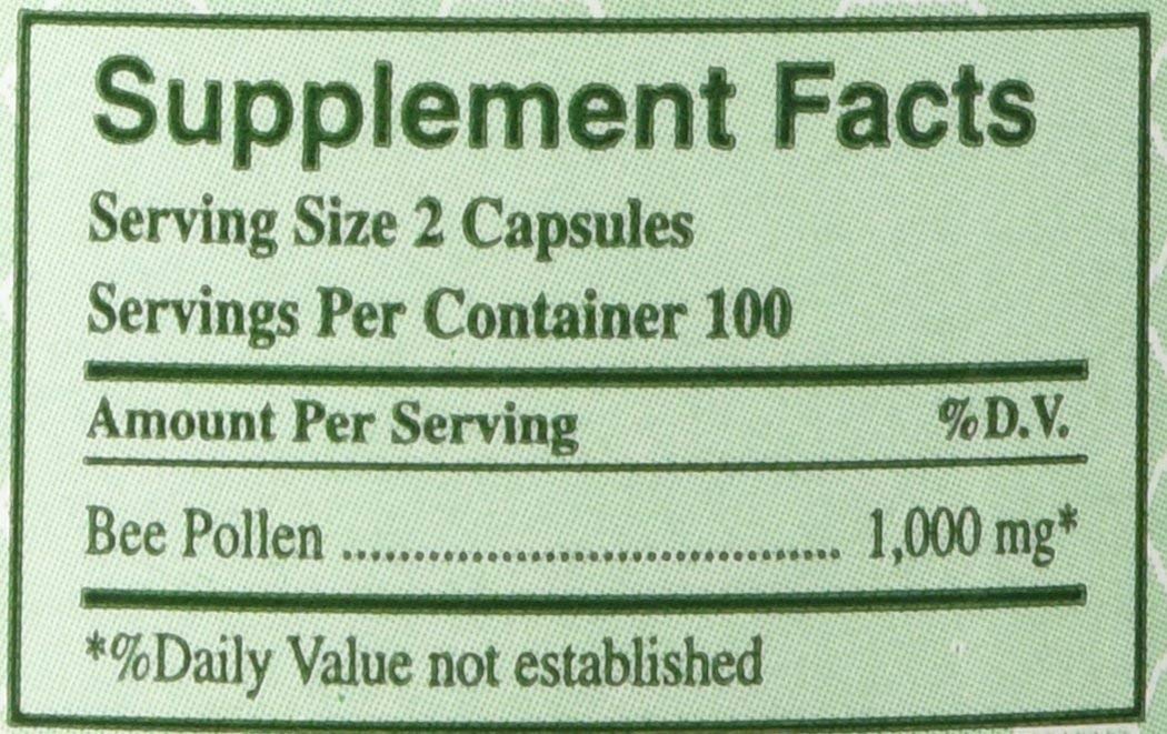 YS Organics Bee Pollen packaging on shelf highlighting natural immune support potential.