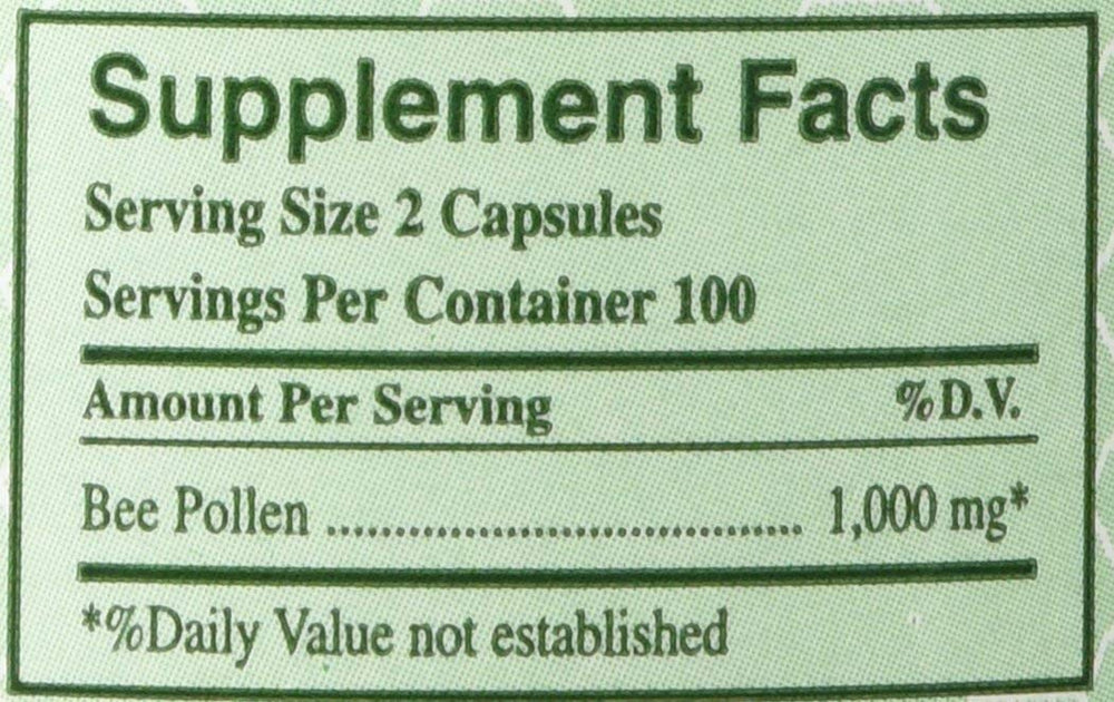 YS Organics Bee Pollen packaging on shelf highlighting natural immune support potential.
