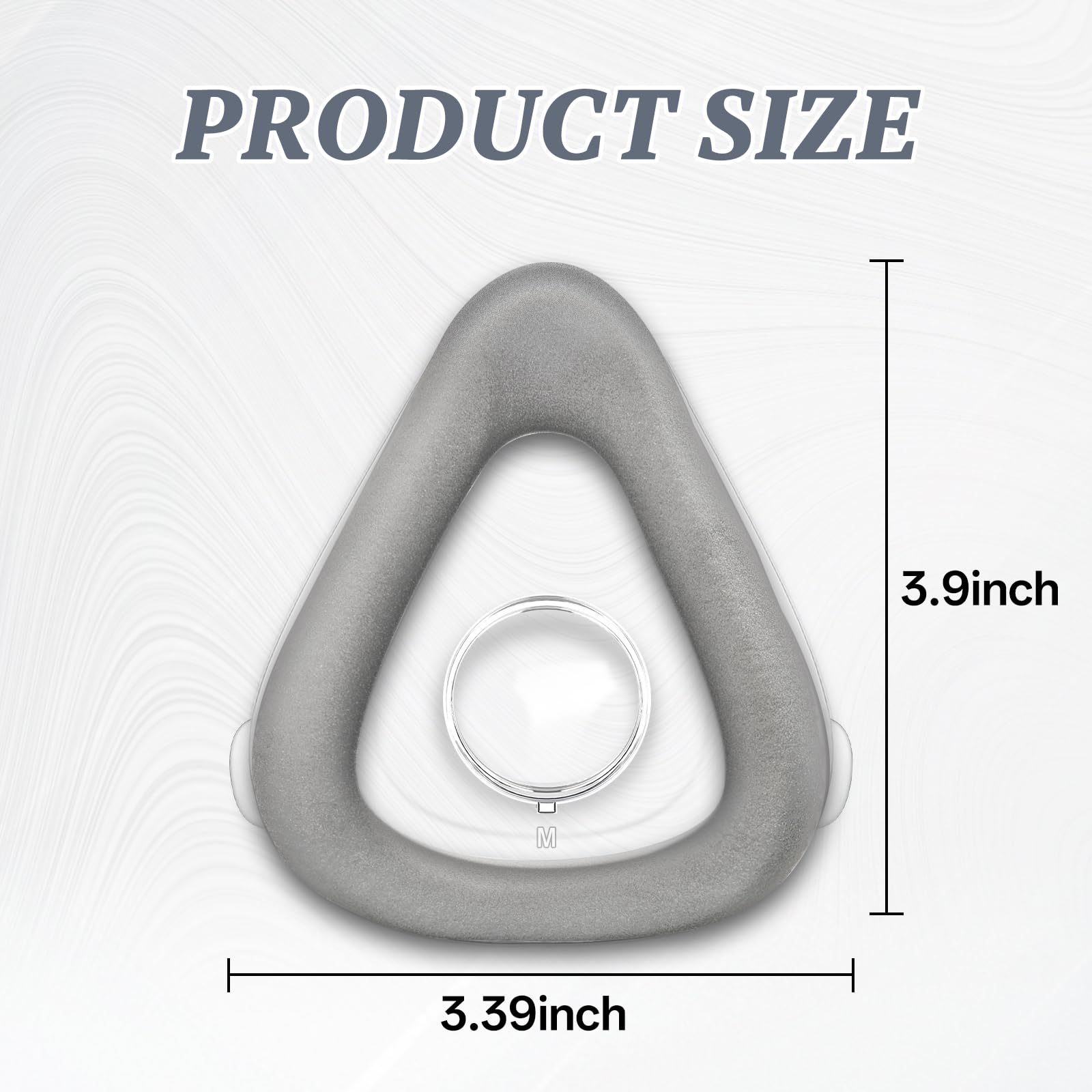 YSSKTC AirTouch F20 cushion designed for easy installation on the mask frame.