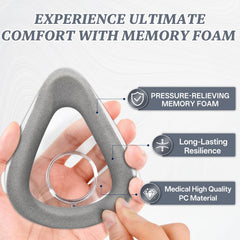 YSSKTC AirTouch F20 cushion provides flexible fit for a reliable seal.