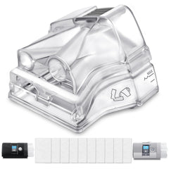 YSSKTC replacement water chamber for AirSense 10 and AirCurve 10 with secure fit for reliable humidification.