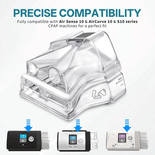 YSSKTC water tank replacement for AirSense 10 and AirCurve 10 to help maintain steady humidity.