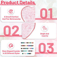 Yuanan natural-looking crystal stones with durable polished finish