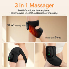 YUHUO 3-in-1 massager supports shoulder relief during breaks