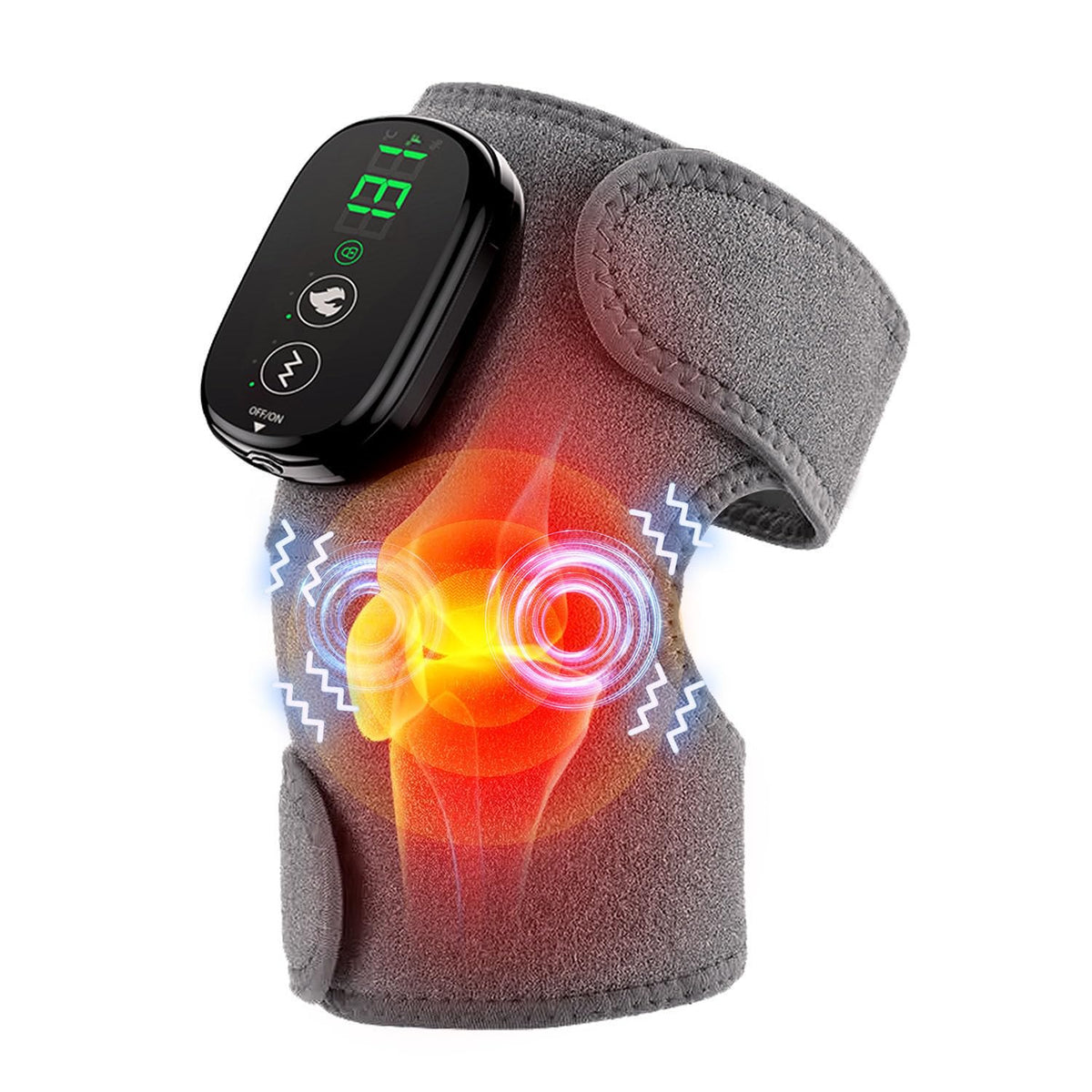 YUHUO foot massager with heat—soothes tired feet with comforting warmth