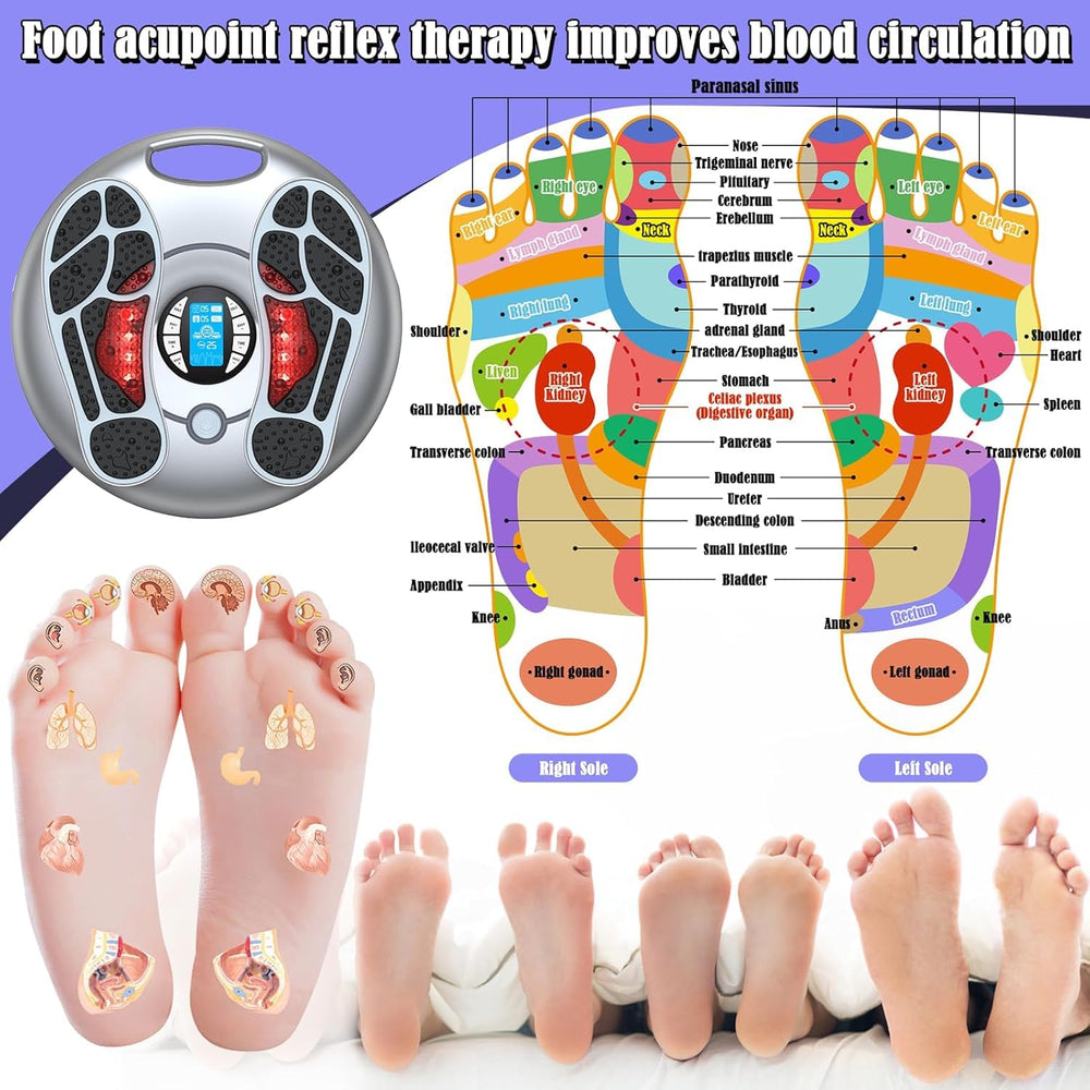 Yuiisenn EMS-TENS foot stimulator for cramps and circulation