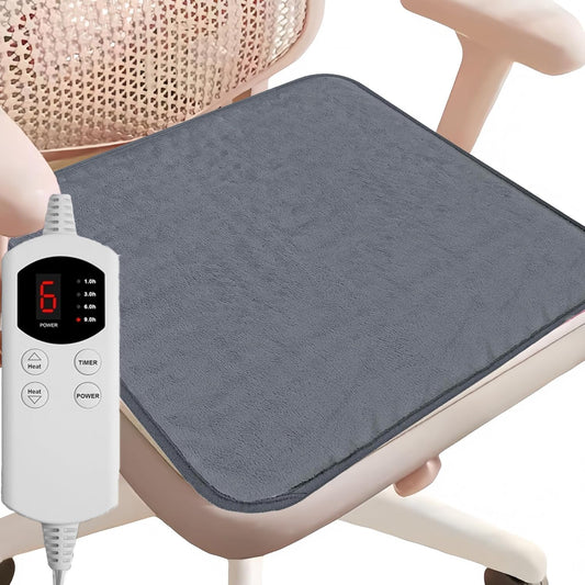 Yukidoke heating pad 18x18 with soft flannel fabric offering cozy full-body warmth