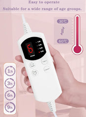 Yukidoke heating pad machine washable after detaching the controller
