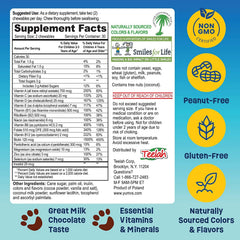 YUM-V'S bears gluten-free non-GMO and allergen-conscious nutrition in kid-friendly chocolate