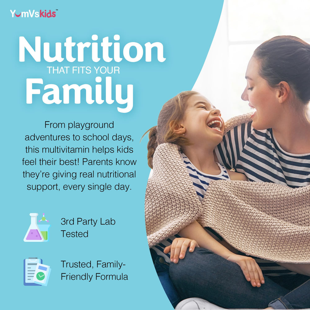 Picky eaters benefit from tasty chewables in daily routines.