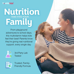 Picky eaters benefit from tasty chewables in daily routines.