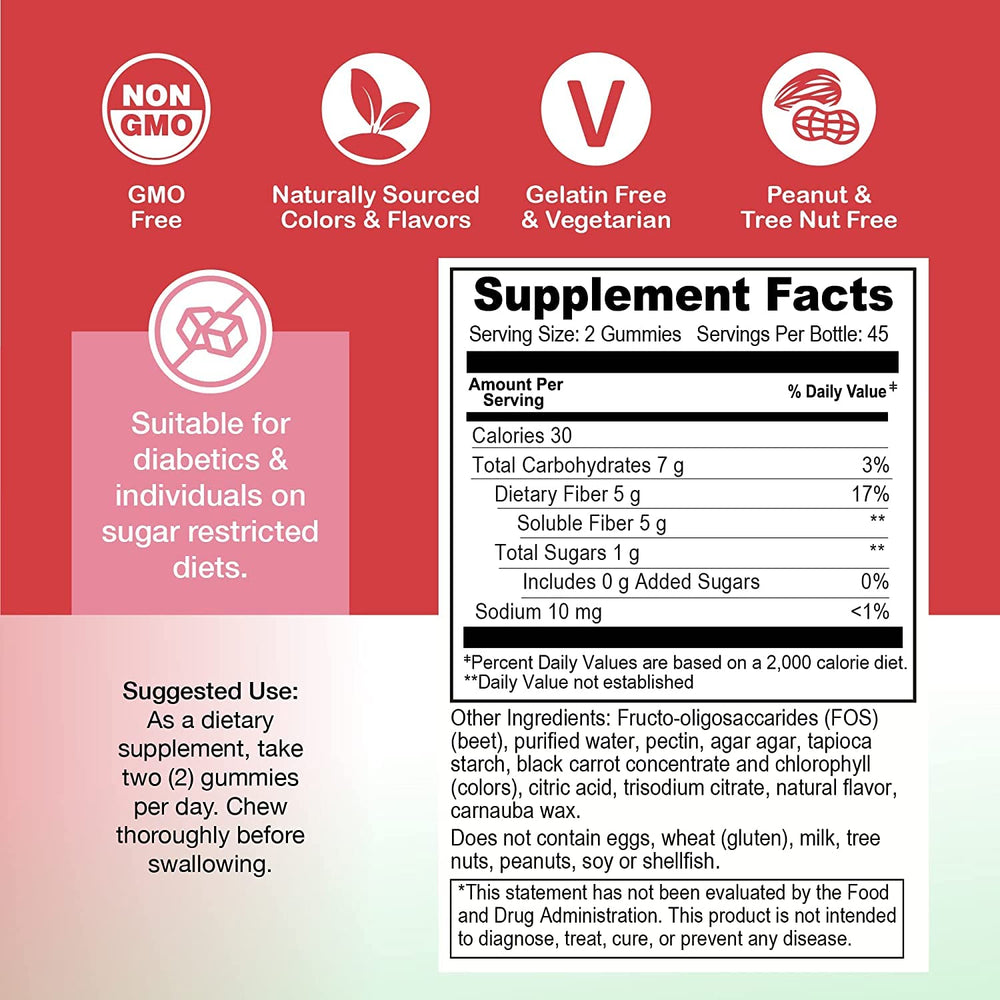 YUM-V'S gummies berry closeup showing natural flavor and no added sugar.