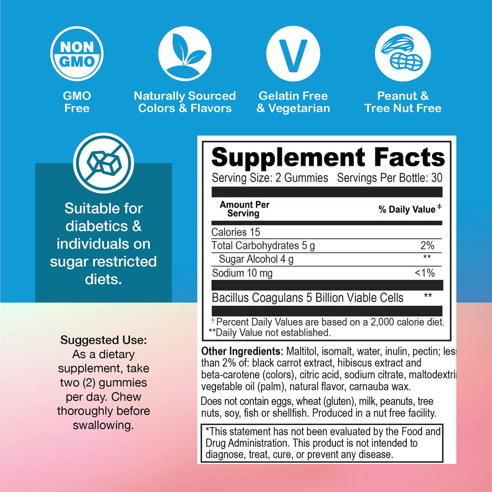 YUM-V'S gummies shown for daily use and easy routine
