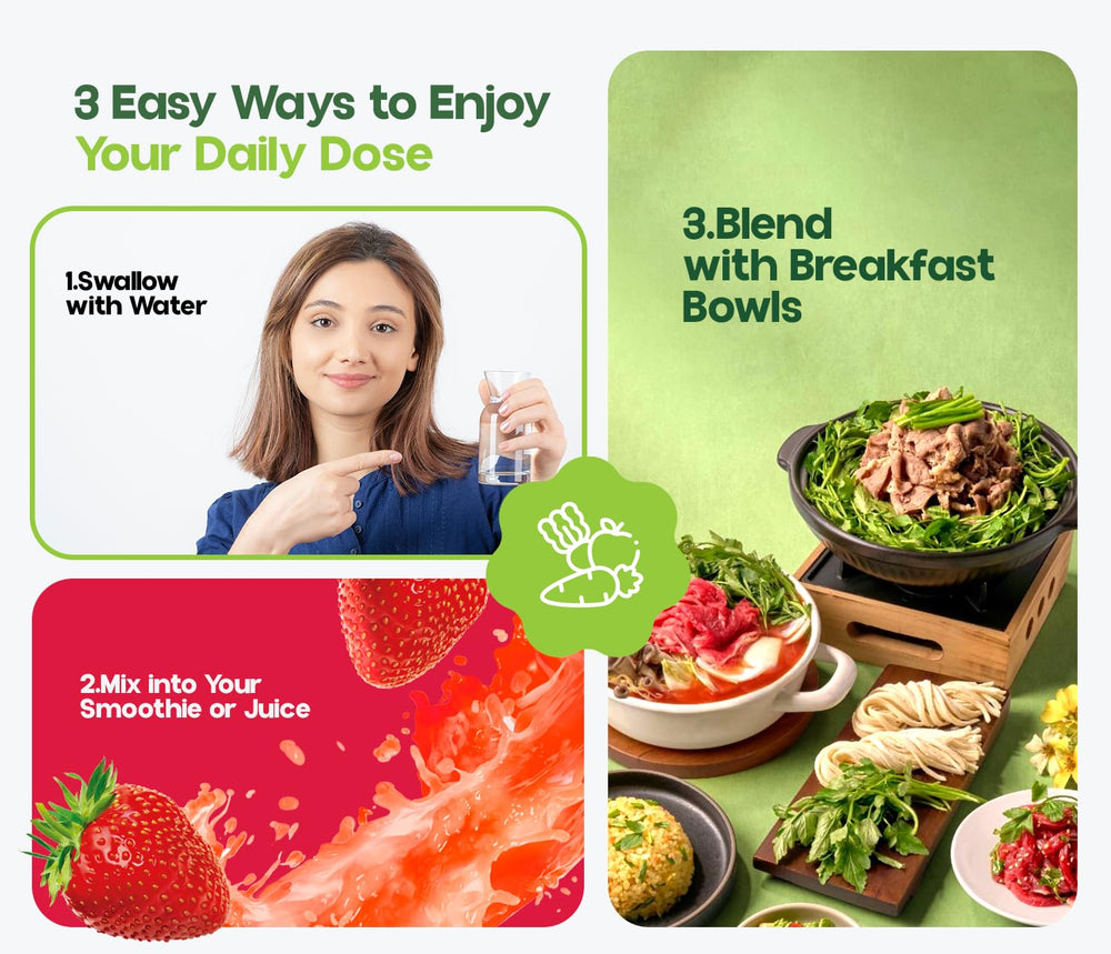 Yummy and Health capsules support digestive balance as part of a diet.