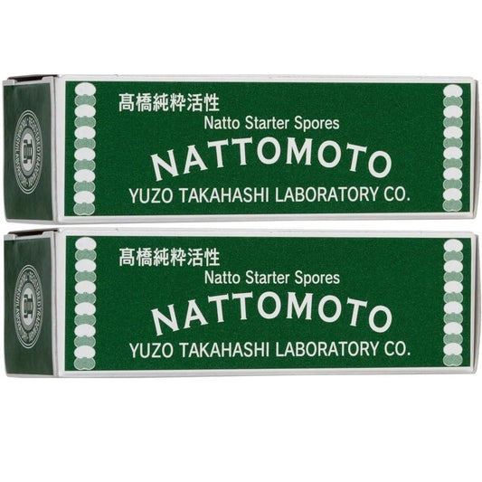Yummy-Yamaguchi natto starter spores pack of two, ready for home fermentation.