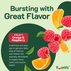 YUM-V'S non-meltable gummies in travel-friendly format