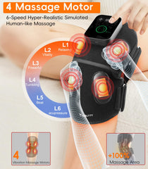 YUQBLITTY six-level vibration in action supports deeper tissue relaxation.