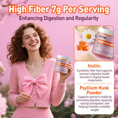 Yutiny inulin and psyllium blend image demonstrates soluble and insoluble fiber balance.