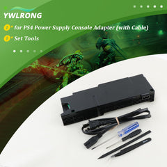 YWLRONG internal PSU labeling—clear safety specs and part number