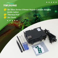 YWLRONG Xbox Series S packaging with user-friendly installation guide.
