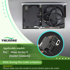 YWLRONG Xbox Series S thermal pad in place for improved heat management.